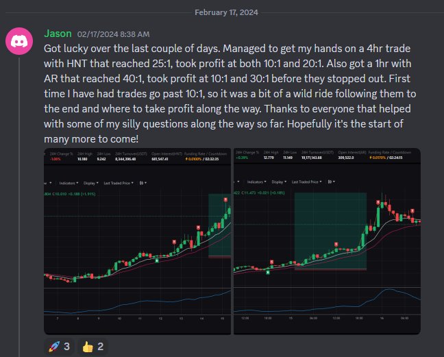 Jason &mdash; 25:1 and 40:1 milestone trades &mdash; GMC Trading